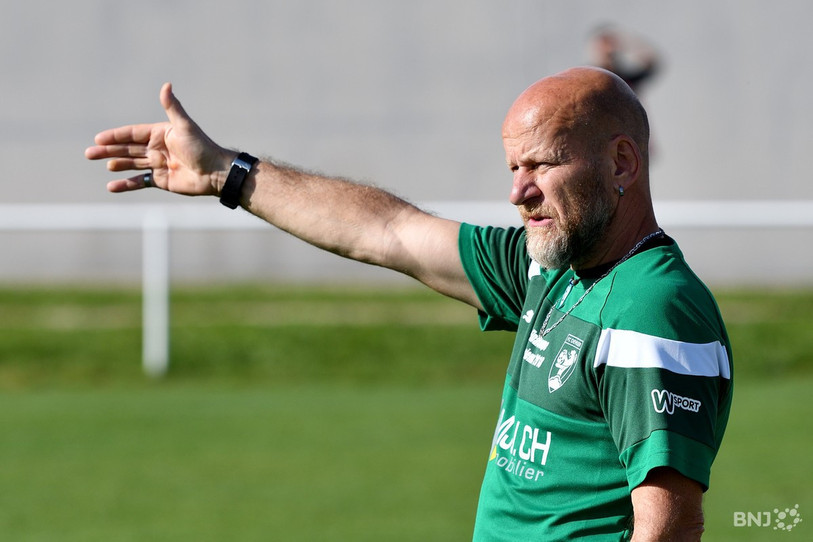 Alain Bottelli (ici avec le FC Develier en 2e ligue) sera à la tête de la première équipe du FC Courroux. (Photo : archives).