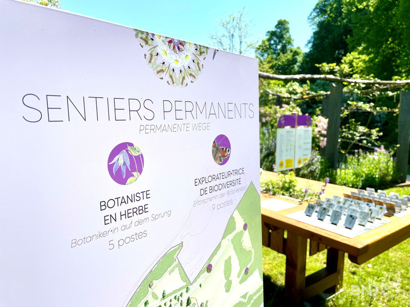 Les deux sentiers didactiques veulent rendre accessible au grand public la biodiversité et la botanique, aussi par le jeu.