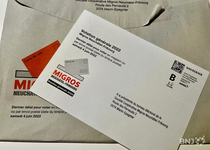 Les coopérateurs de la Migros ont jusqu'au 4 juin pour rendre leur bulletin.