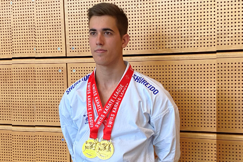 Du poids autour du coup de Matias Moreno Domont. (Photo : Matias Moreno Domont).