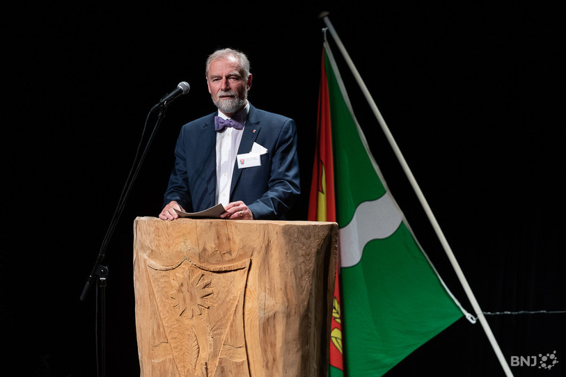 Roby Tschopp a présenté mardi soir le nouveau plan d'aménagement local devant une quarantaine de citoyens (photo : archives).