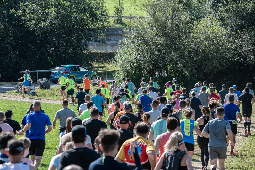 Plus de 230 coureurs ont pris part à la Grande Finale du BCJ Challenge 2022 ce mercredi à Develier (photo : BCJ Challenge).