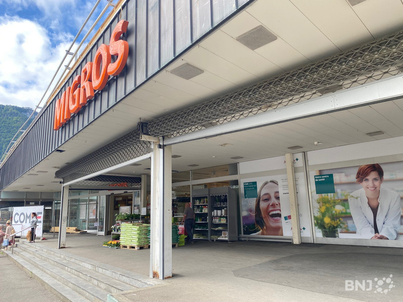 La Migros est présente à la rue de l'Ecluse à Moutier depuis 1969.