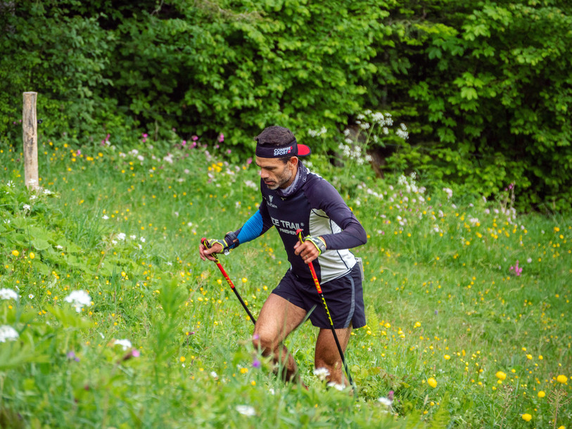 Christophe Nonorgue a signé un bon résultat pour sa première participation à la Barkley. (Photo archives: David Nonorgue)