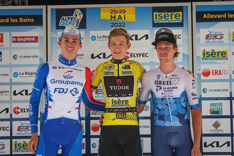 Yannis Voisard s’impose en France. (Photo : Facebook/Alpes Isère Tour).