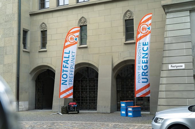 Pas moins de 236 points de rencontre d'urgence seront mis en place dans le canton de Berne. (Photo : canton de Berne).