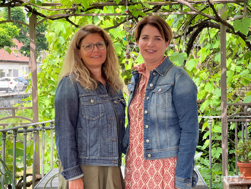 Les deux nouvelles coprésidentes du Zonta Club Delémont : Anabelle Sanchez (à gauche) et Sandra Girardin-Rossé.