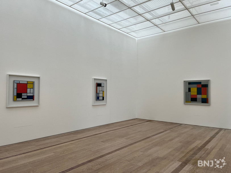 De nombreuses œuvres abstraites sont exposées à la Fondation Beyeler.