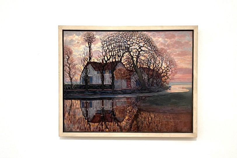 Mondrian a travaillé l'espace, la structure et la lumière.