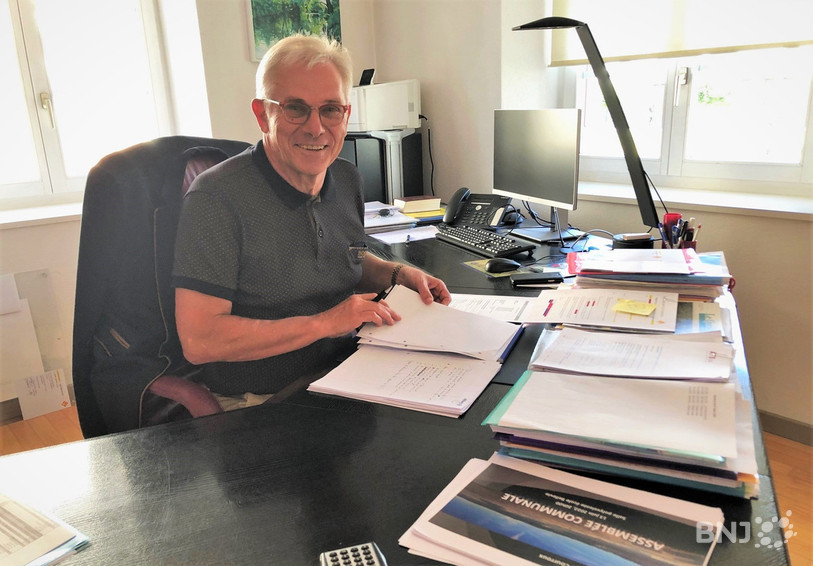 Le maire de Courroux Philippe Membrez brigue un dernier mandat à la tête de la commune mixte.