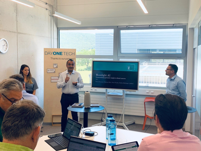 Les start-ups candidates ont dévoilé leurs projets à des experts lundi à Courroux.
