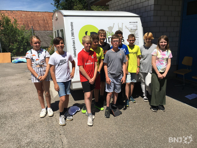 La classe de 8e année du Cercle scolaire Haute-Ajoie a participé à l'expérience.