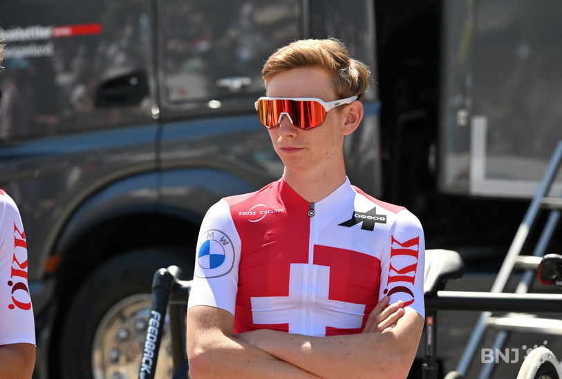Le cycliste jurassien Yannis Voisard a fait partie des meilleurs Suisses au Championnat du monde de Gravel.  (photo archives : Georges Henz).