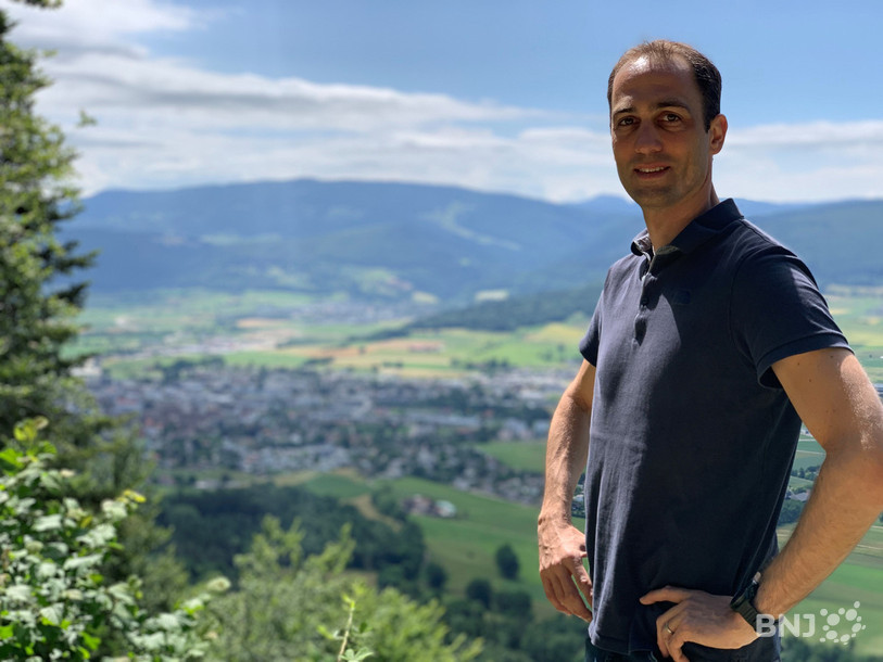 Yannick Barthe, photographe delémontain, a guidé notre balade à La Côte-à-Bépierre.