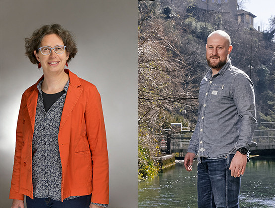 Myriam Robert et Giona Preisig ont integré l'OEDN. (Photo : Canton de Neuchâtel)
