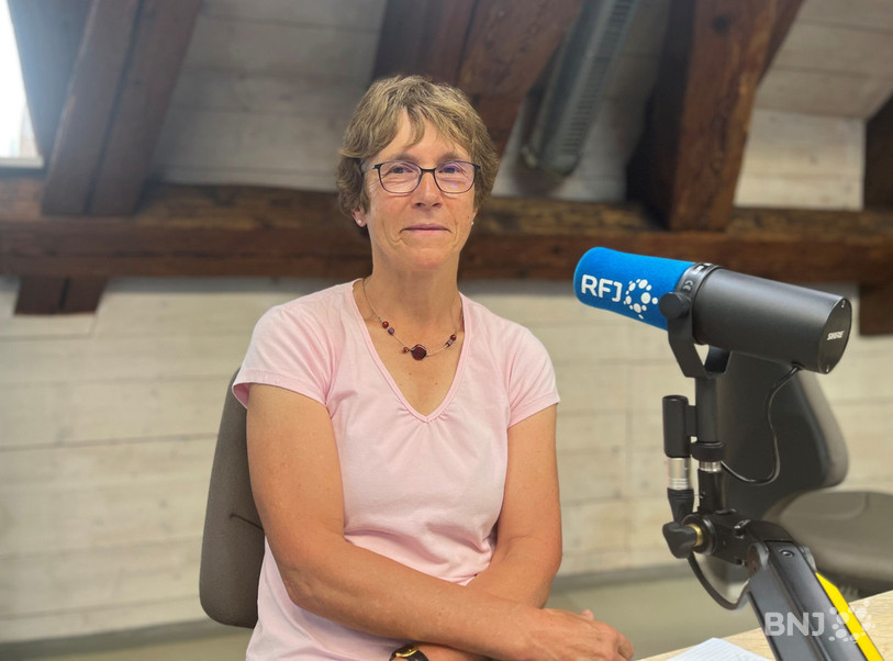 Pauline Gigandet était en direct jeudi dans le Journal de 12h15 pour évoquer les 40 ans de Jura Rando.