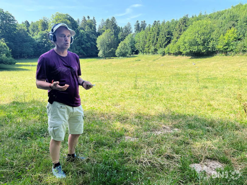Thierry Basset raconte l'histoire de la météorite de Twannberg.