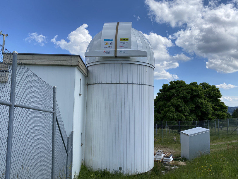 L'observatoire de Mont-Soleil. (Photo: Observatoire astronomique Mont-Soleil)