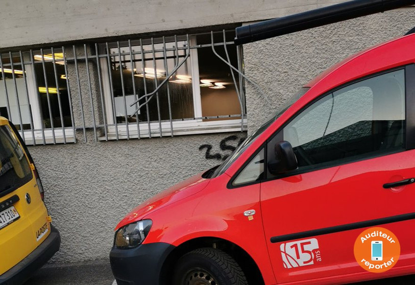 La Poste de Tramelan a été victime d'une attaque.
