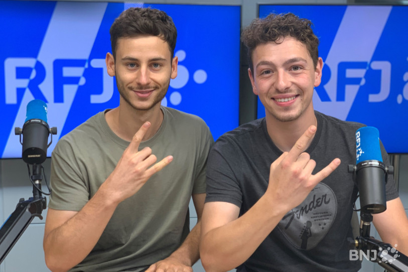 Sébastien Deboeuf (à gauche) et Alan Waker, fondateurs de Le coup d'un soir et organisateurs de la Fête de la musique à Porrentruy.