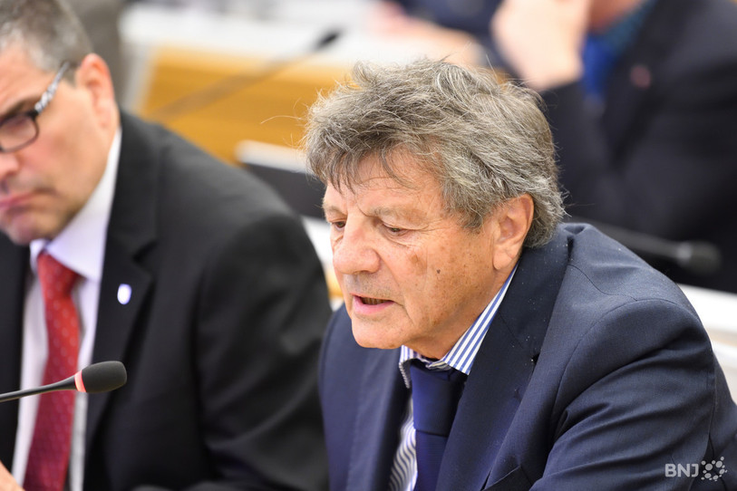 Le député UDC Philippe Rottet a été élu à la présidence de la Commission. (Photo : Georges Henz).