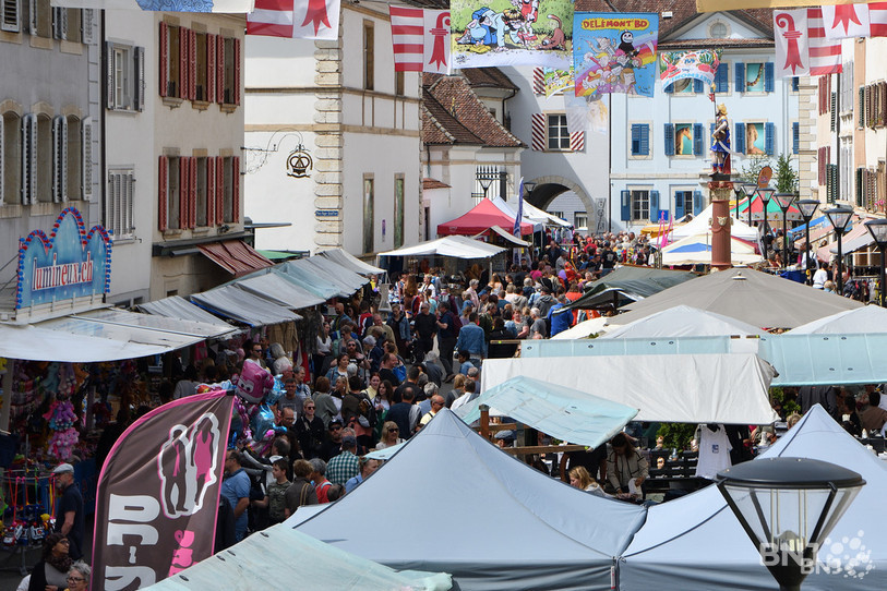 La Danse sur la Doux animera les rues de la vielle ville de Delémont. (Photo : archives).