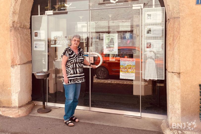Gaby Girod aura passé 40 ans à gérer la petite salle de cinéma delémontaine.