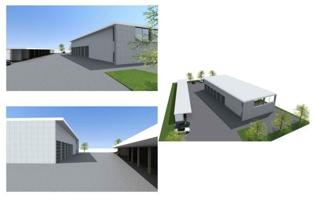 Voilà à quoi pourrait ressembler le nouveau bâtiment des services techniques communaux de Haute-Sorne à Bassecourt. (Image: Haute-Sorne)