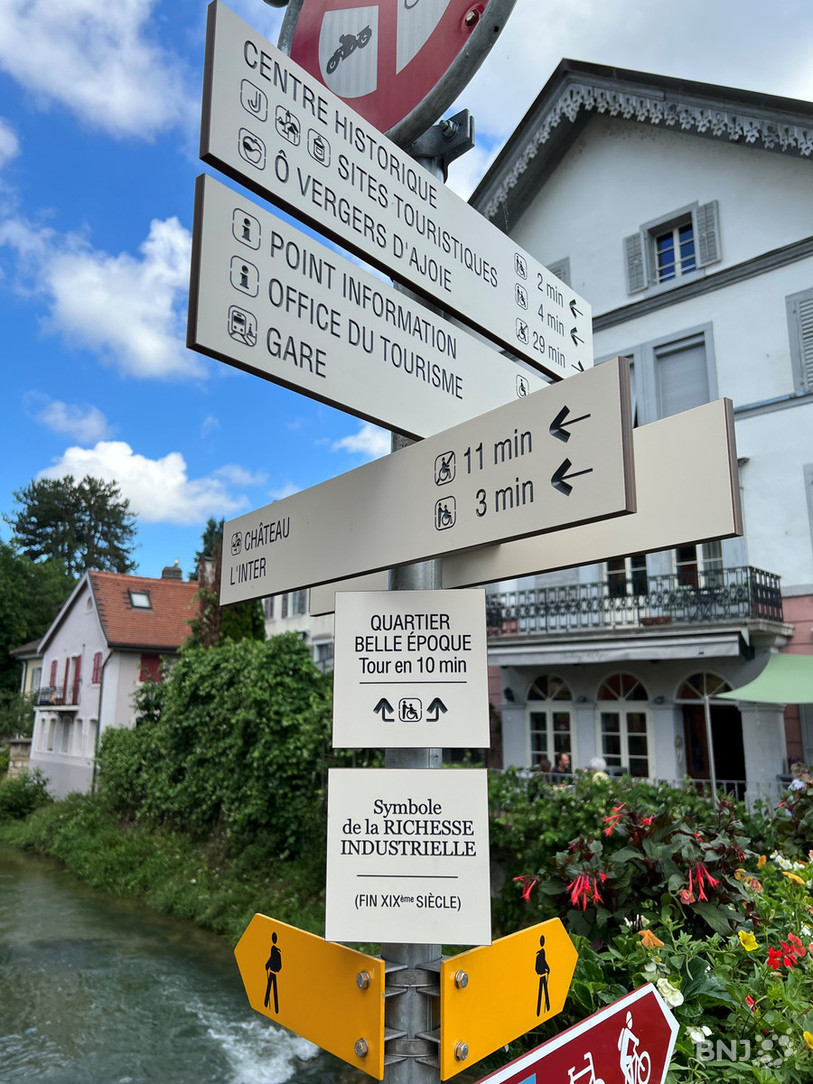Les visiteurs auront désormais plus d'informations à disposition lors de leur parcours en ville.