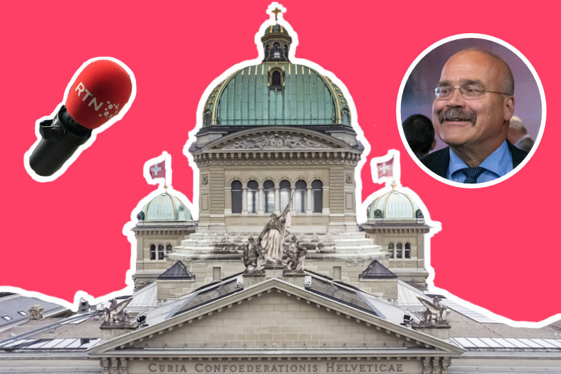 La rédaction de RTN a suivi une journée le député PLR Philippe Bauer au Palais fédéral.