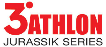 Le nouveau logo des 3athlon Jurassik Series.