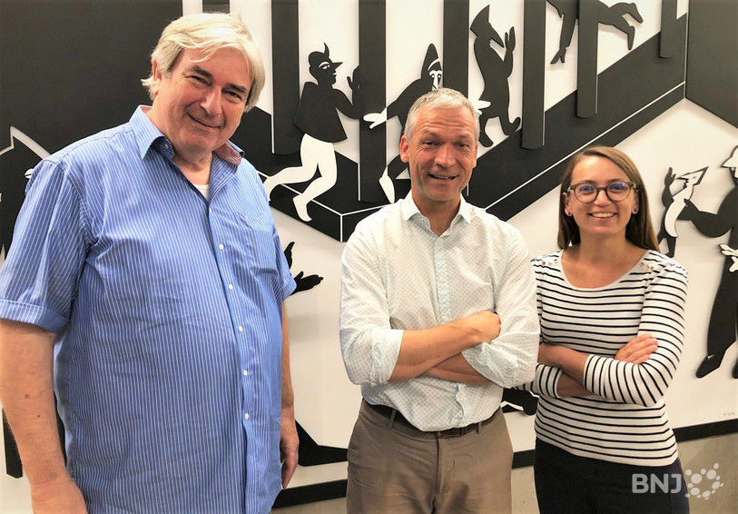 Le directeur Yves Noirjean, le président Olivier Tschopp et la chargée de projet Venera Sallkaj (de gauche à droite) ont dévoilé les nouvelles orientations prises par le CCRD.