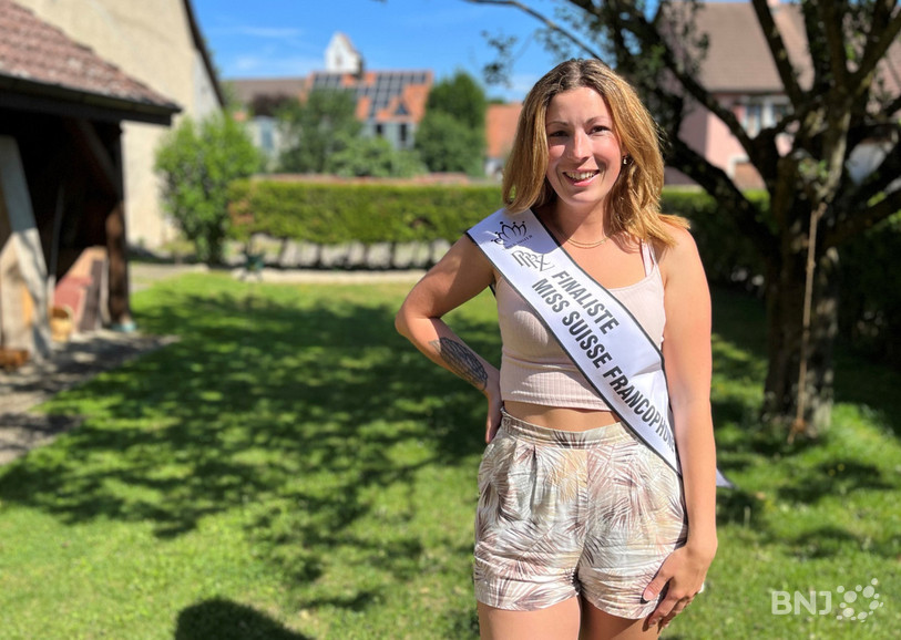 Chloé Leuenberger est en lice pour la finale de Miss Suisse francophone.