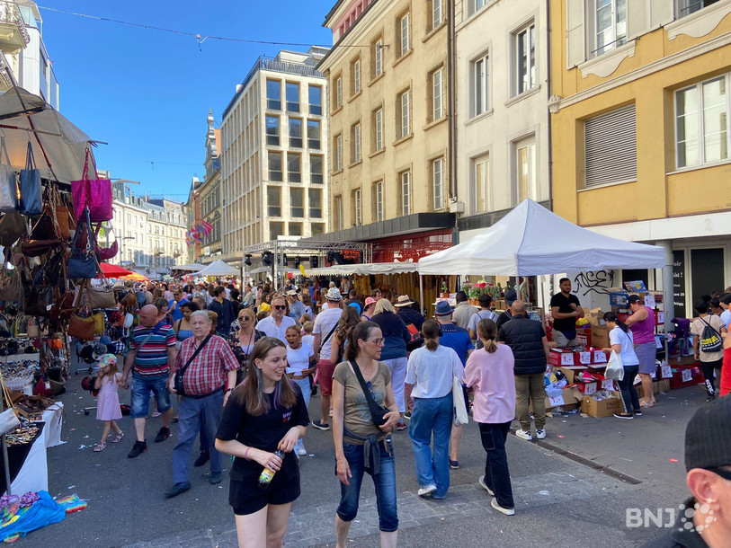 La Braderie se déroule jusqu'à dimanche à Bienne.