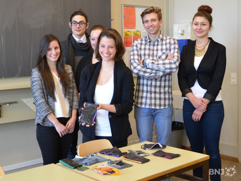 Les six entrepreneurs de la mini-entreprise RPQ