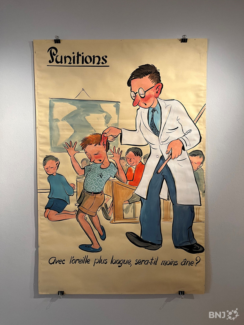 Une des affiches réalisée par Ernest Guélat entre 1952 et 1956.