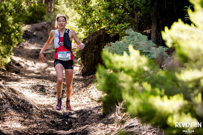 Ariane Wilhem a terminé au deuxième rang sur l'ultra-trail de Fin del Mundo. (Photo archives : Arturo Jimenez)