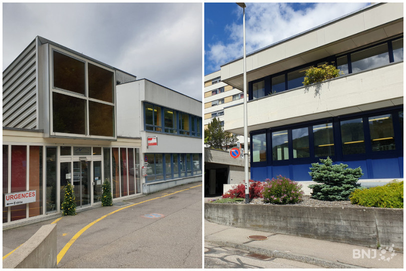 Les hôpitaux de Saint-Imier et de Moutier changeront d'identité visuelle dès cet automne. (Photo : archives).