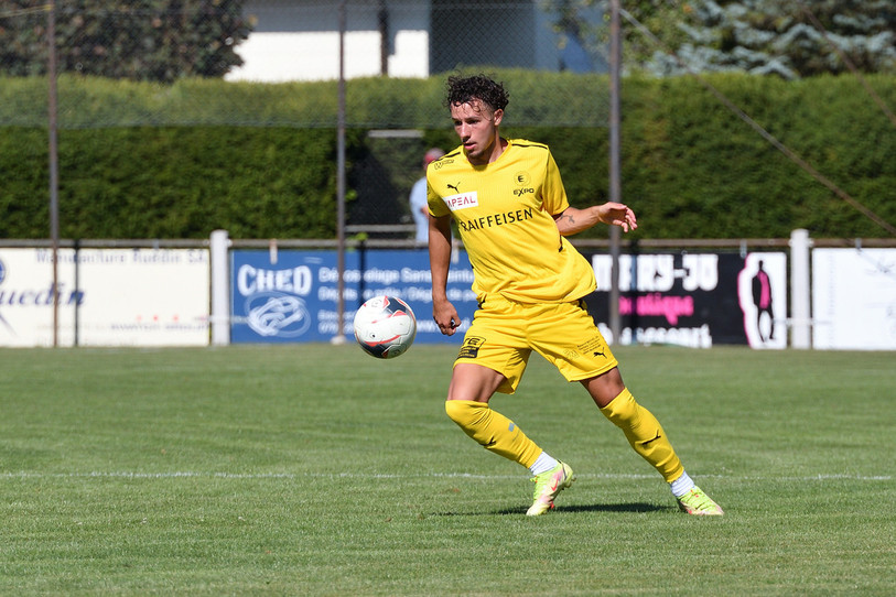Valentin Nushi a marqué mercredi pour le FC Bassecourt. (Photo : archives Georges Henz)