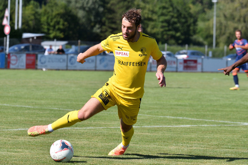 Ken Steullet et le FC Bassecourt en ont pris cinq ce samedi en amical. (photo archives : Georges Henz).