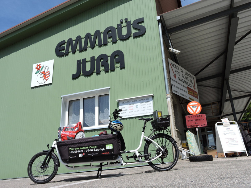 Le magasin d'Emmaüs Jura se trouve à Boncourt (photo : Emmaüs Jura).