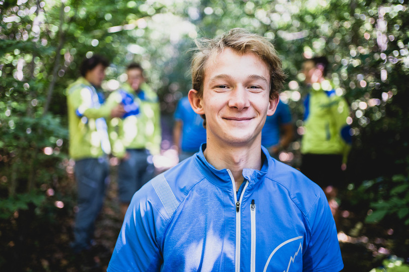 Hugo Béguin a suivi une formation au Club Alpin Suisse pendant trois ans. Le Ponlier de 23 ans se rendra en automne dans l'Himalaya indien pour conclure son instruction. (photo : Hugo Vincent)