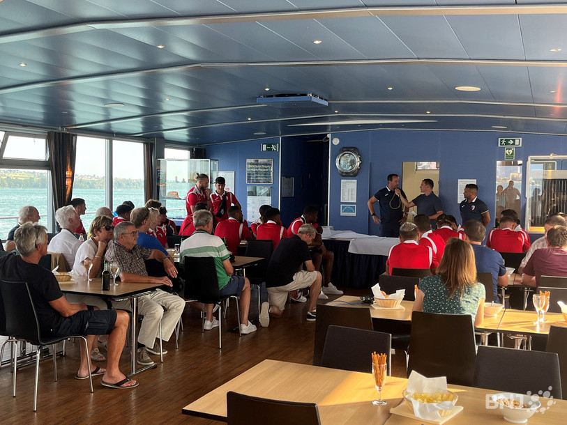 Le FC Bienne a présenté sa nouvelle équipe lors de sa traditionnelle croisière sur le lac.