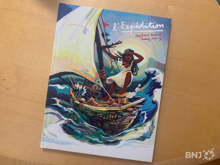 La couverture de l’ouvrage rédigé par Stéphane Servant et illustré par Audrey Spiry.