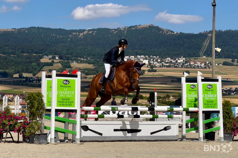 Ils étaient 38 à participer au concours de style B100 qui permet d'obtenir la licence de saut.