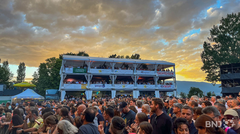 L'Estivale Open Air prendra place au sud du lac de Neuchâtel du 31 juillet au 3 août 2024. (Photo : archives)
