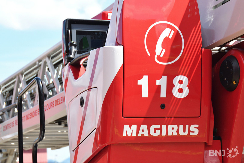La présence de sept pompiers a été nécessaire. 