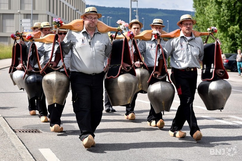 Les Sonneurs de cloches de Bourrignon. (Photo : archives)