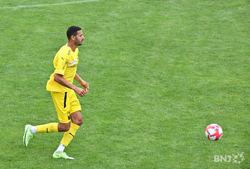 Samir Nouicer a marqué l'unique but du FC Bassecourt. (Photo : archives/Georges Henz)