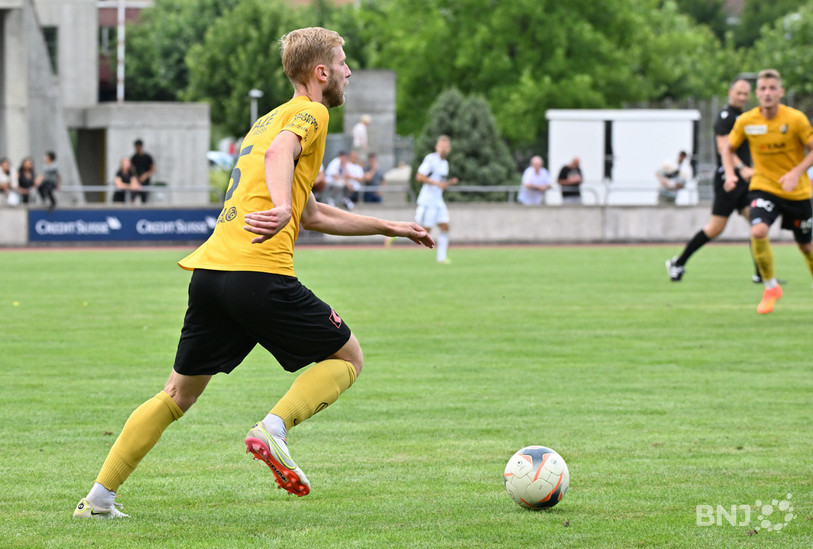 Pour son retour en Promotion League après 5 mois de blessure, Léo Farine a marqué le but vainqueur pour les SRD en toute fin de match. (photo archives: Georges Henz).